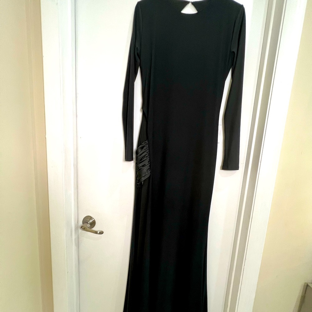 Full Length Black Evening Gown